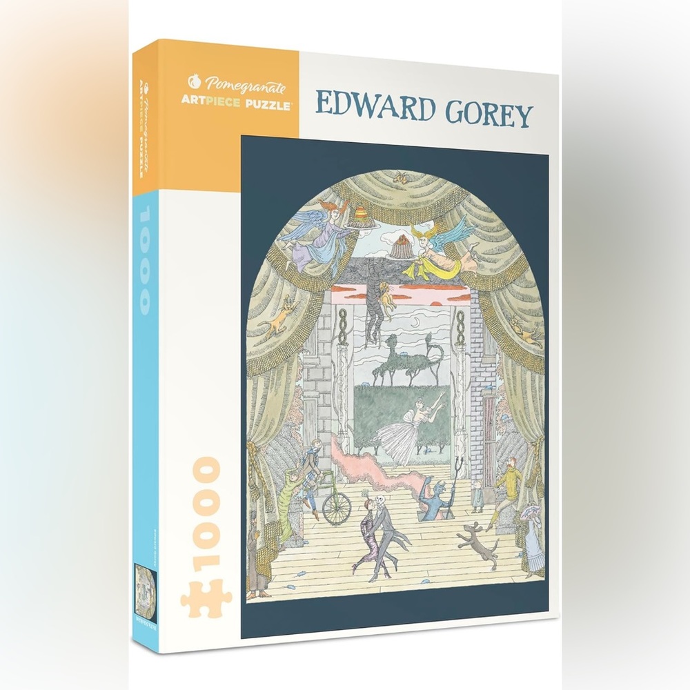 EDWARD GOREY Theater Puzzle Vintage Goth Art